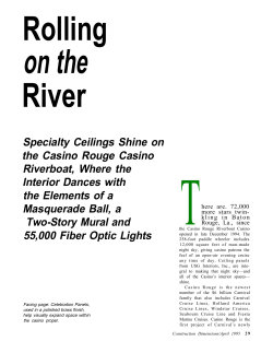 Rolling on the RIver