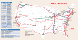 Amtrak crew districts