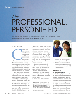 professional, personified