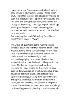 Echoes Story` by Joe Ashby