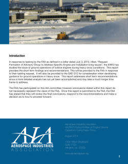 Introduction - Aerospace Industries Association