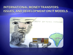 International Money Transfers