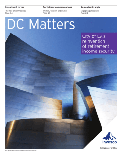 DC Matters Magazine - Fall/Winter 2016