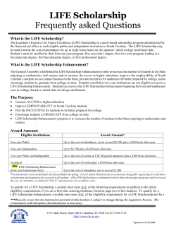 South Carolina Commission on Higher Education