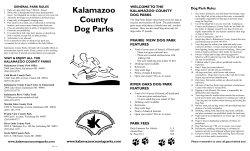 Kalamazoo County Dog Parks