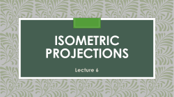 Isometric Projections