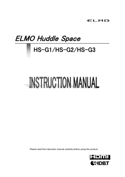 Huddle Space Manual - ENG