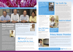 Summer 2008 - Priory House Dental Centre