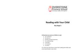 Reading document for volunteers (Layout) KS2