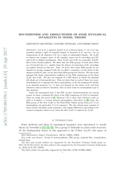 Boundedness and absoluteness of some dynamical invariants in