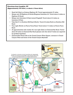 Directions from Laughlin, NV