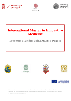 568.3 kB - International Master in Innovative Medicine