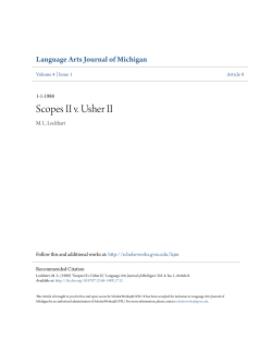 Scopes II v. Usher II