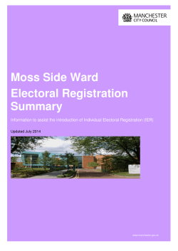 Moss Side - Manchester City Council