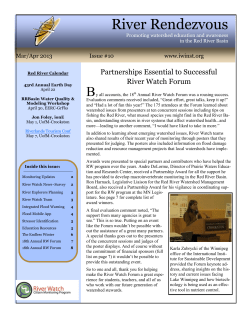 Mar/April 2013 - International Water Institute