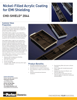 Nickel-Filled Acrylic Coating for EMI Shielding