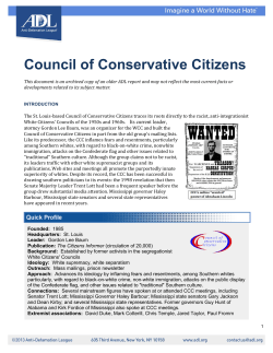 Council of Conservative Citizens - Anti