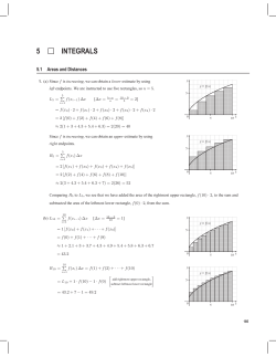 5 INTEGRALS