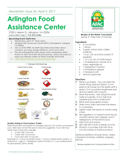 English - Arlington Food Assistance Center