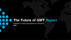 Statistics of today and desires for tomorrow 2015