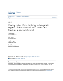 Finding Better Ways: Exploring techniques to support