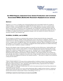 Industrial Farm Animal Production and Livestock