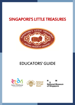 singapore`s little treasures educators` guide