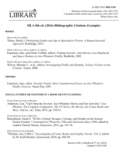 MLA 8th ed. - Lane Community College Library