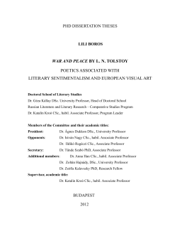 phd dissertation theses - ELTE BTK disszert&aacute;ci&oacute;k