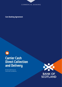 Carrier Cash Direct Collection and Delivery