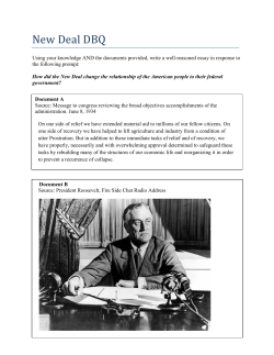 New Deal DBQ - PHS