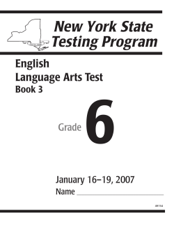English Language Arts Test