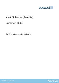 Mark Scheme - Revision World