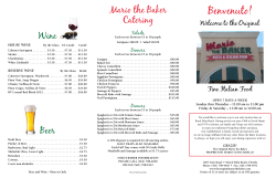 Benvenuto! - The Original Mario The Baker