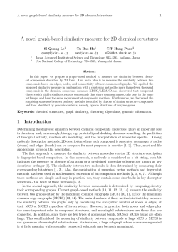 A novel graph-based similarity measure for 2D chemical structures