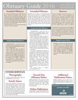 obituary guide 2016.indd