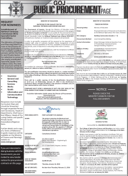 Procurement Page #2 &ndash; January 12, 2016