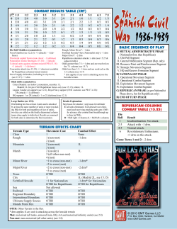 combat results table (crt)