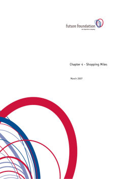 Chapter 4 - Shopping Miles