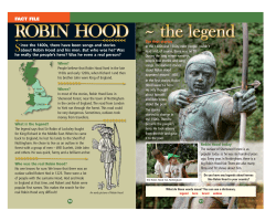 RobIn Hood ~ the legend