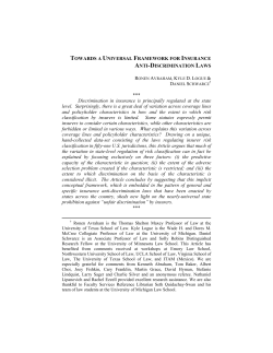 full text - Connecticut Insurance Law Journal