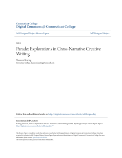 Parade: Explorations in Cross-Narrative Creative Writing