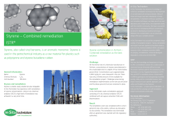 Styrene - In-Situ Technieken