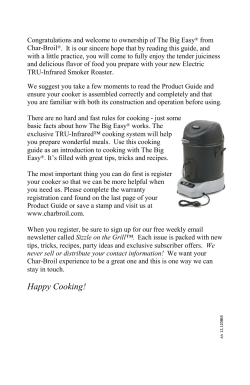 outdoor cooking guide - Char