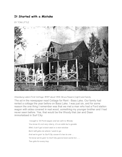 It Started with a Mistake