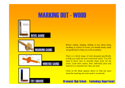 marking out -wood