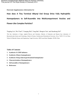 Supplementary Information - Royal Society of Chemistry