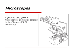 Lecture 2 Microscopes