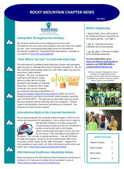 rocky mountain chapter news
