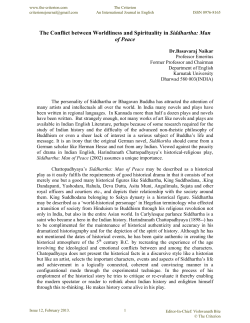 Siddhartha: Man of Peace: A Historical Play